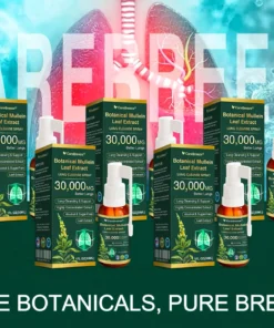 CareBreeze® Botanical Mullein Leaf Extract Lung Cleanse Spray