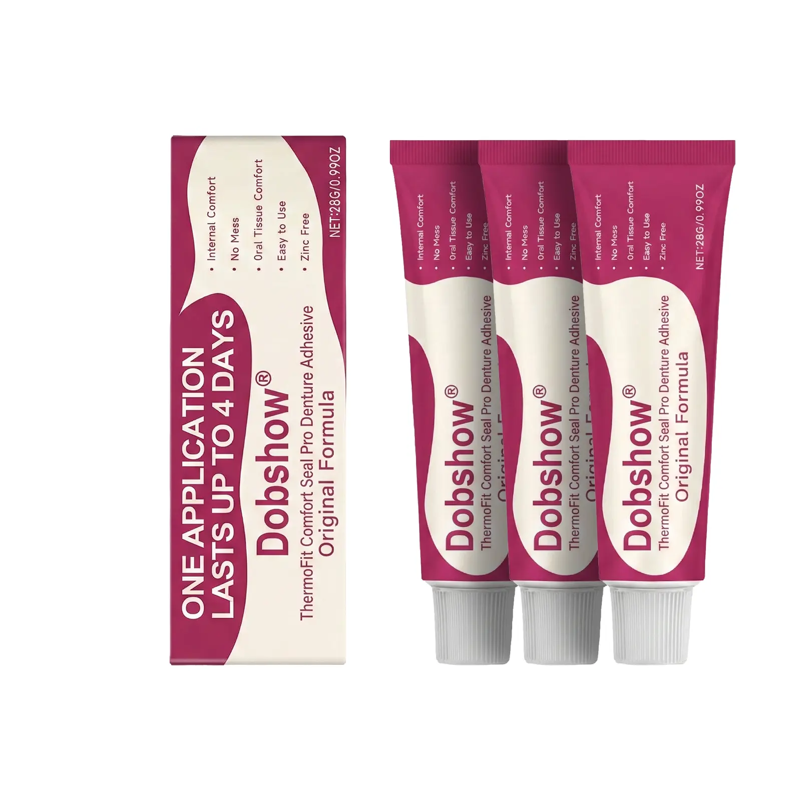 Dobshow® ThermoFit Comfort Seal Pro hammasproteesiliima - Image 4