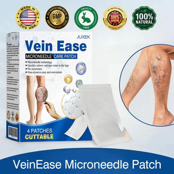 JUXEK® Vein Ease Microneedle Patch — näkyvät suonet poissa 7 päivässä! Ei klinikkaa, ei sukkia, vain nuku ja herää luottavaisin mielin