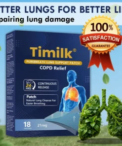 Timilk® PureBreath longsteunpleister