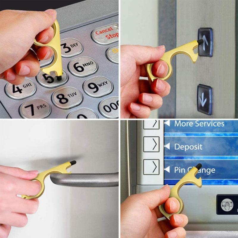 No Touch Door Avaustyökalut avaimenperäriipuksella