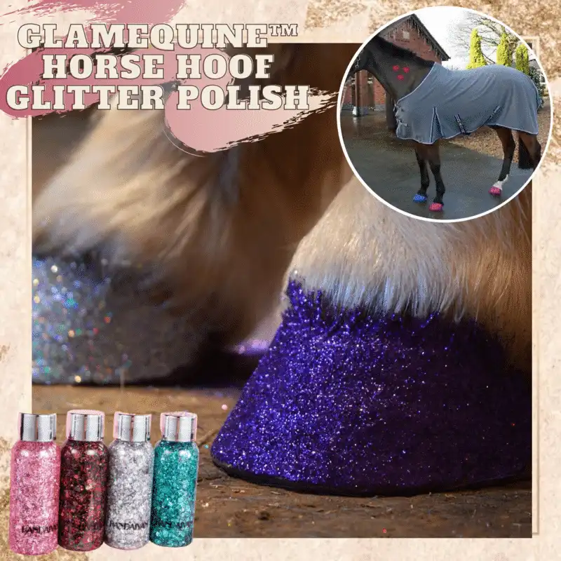 GlamEquine Horse Hoof Glitter Kiillotusaine