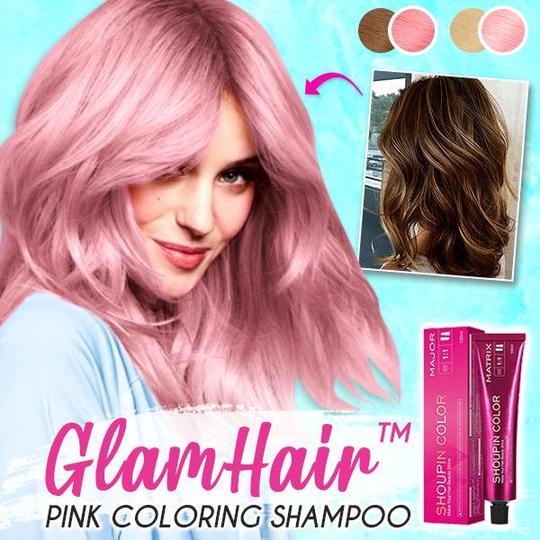 GlamHair Pink Coloring Shampoo