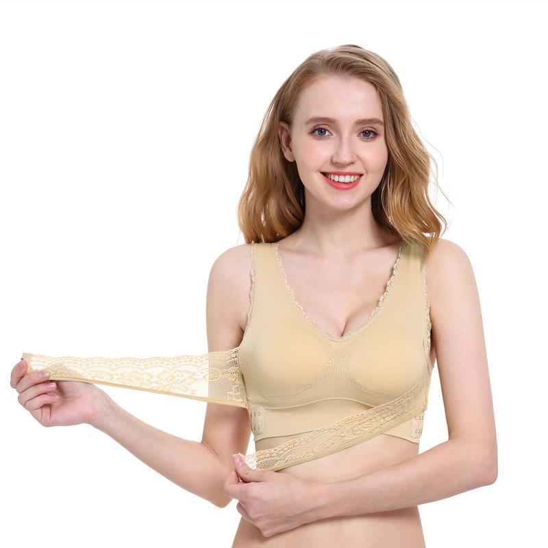 Säädettävä etuhihna Push-Up pitsirintaliivit - Image 4