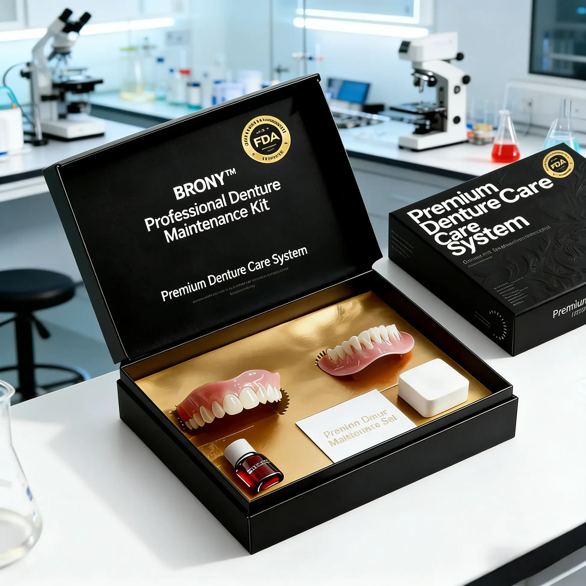 Räätälöidyt täysin toimivat hammasproteesit