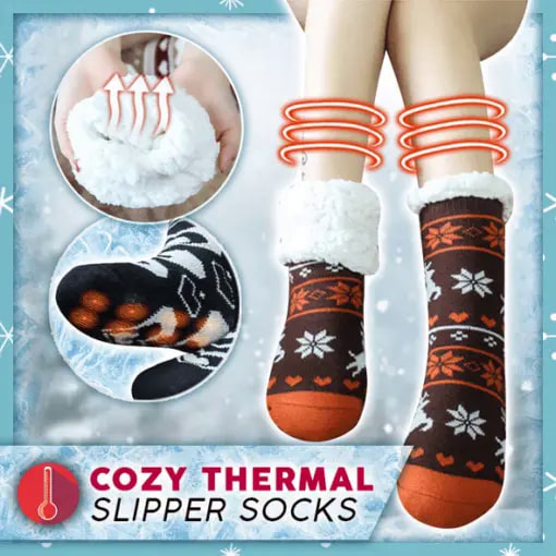 Mukavat Thermal Slipper -sukat