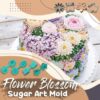 Flower Blossom Sugar Art -muotti