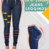 Ultra-toning Jeans leggingsit
